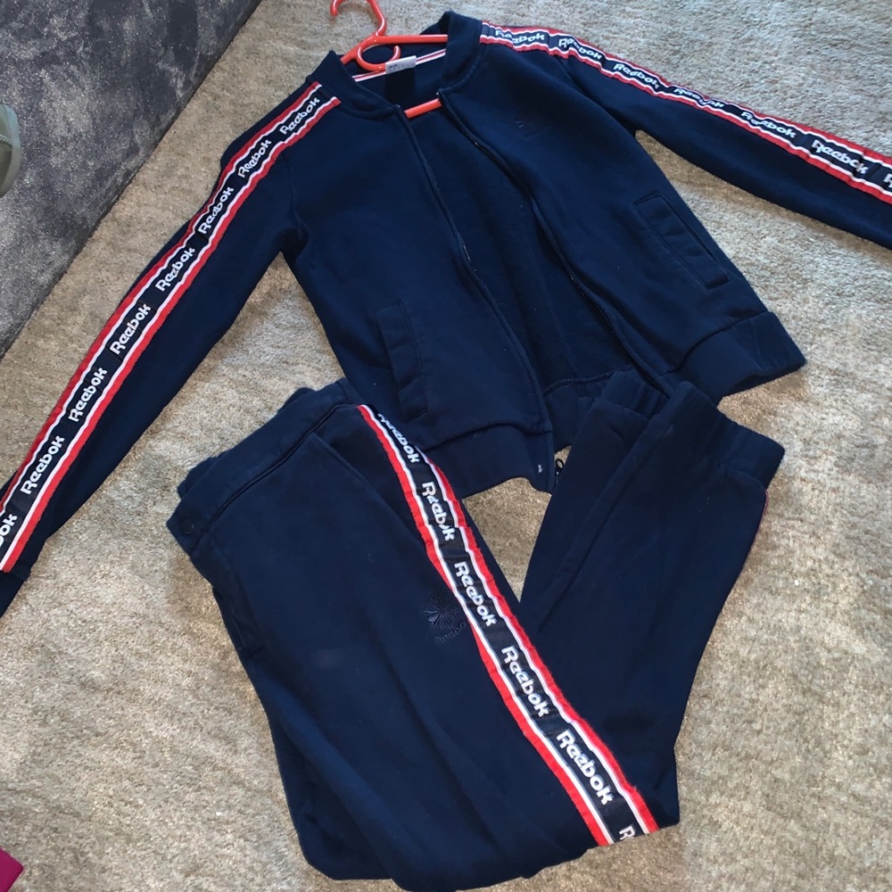 Reebok sweat suit